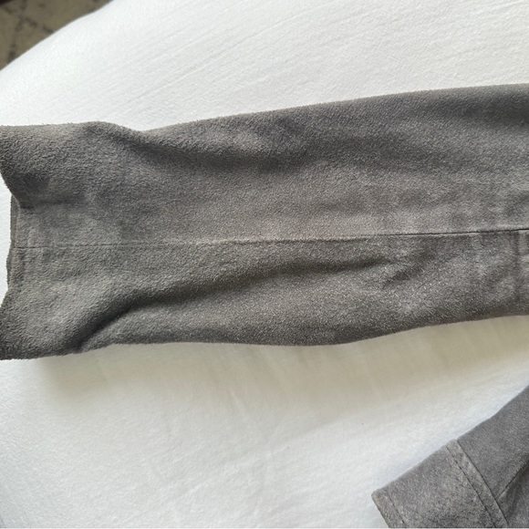 BLANKNYC grey suede moto jacket - Picture 5 of 10